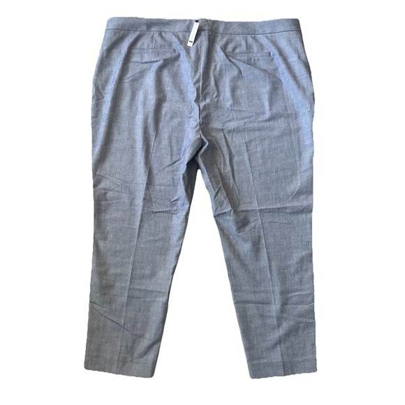 Halogen Women Size 20 Blue Career Stretch Pants Casual NWOT - Picture 1 of 9